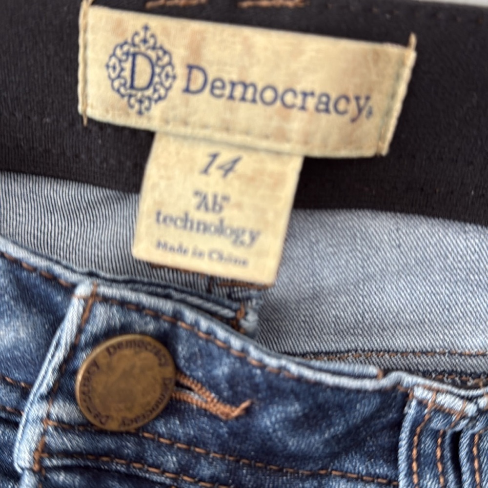 Democracy an technology distressed skinny jeans - Picture 2 of 6